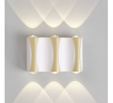 Уличный настенный светильник Crystal Lux CLT 022W3 WH-GO 4000K Уличный настенный светильник Crystal Lux CLT 022W3 WH-GO 4000K