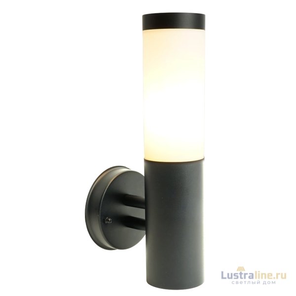 Уличный настенный светильник Feron Техно DH041-B RAL color 9005 51522 Уличный настенный светильник Feron Техно DH041-B RAL color 9005 51522