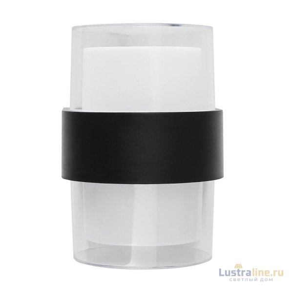 Уличный настенный светильник Uniel ULU-P22B-2x5W/4000K IP65 BLACK UL-00010516 Уличный настенный светильник Uniel ULU-P22B-2x5W/4000K IP65 BLACK UL-00010516