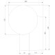 Уличный настенный светильни Elektrostandard Gravity 35166/U черный 4690389195099 a062885
