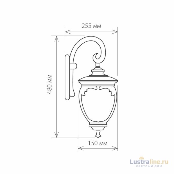 Уличный настенный светильник Elektrostandard Andromeda D (GLYF-8024D) 4690389042676 Уличный настенный светильник Elektrostandard Andromeda D (GLYF-8024D) 4690389042676