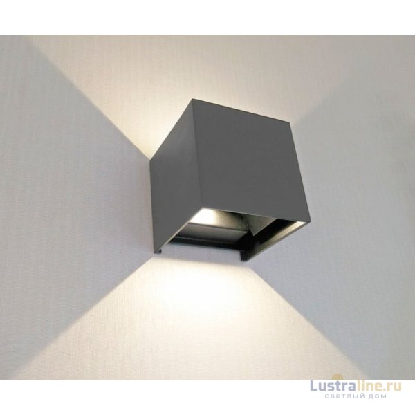 Уличный настенный светодиодный светильник Kink Light Куб 08585,16(3000K) Уличный настенный светодиодный светильник Kink Light Куб 08585,16(3000K)