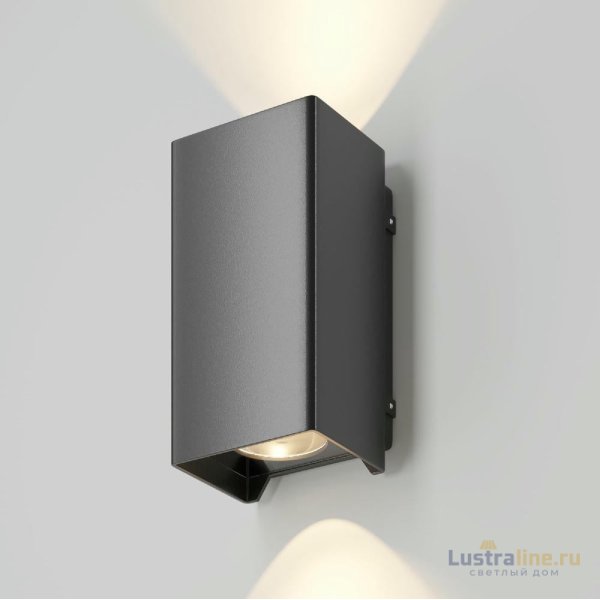 Уличный настенный светильник Maytoni Shell O570WL-L10B3K
