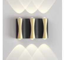 Уличный настенный светильник Crystal Lux CLT 022W3 BL-GO 4000K