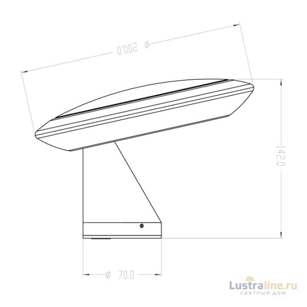 Уличный настенный светильник Deko-Light Louise 731124