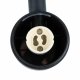 Уличный настенный светильник Uniel UUL-S22D-2x35W/GU10 IP65 BLACK UL-00011272