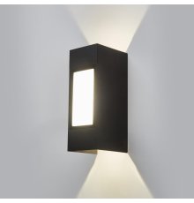 Уличный настенный светильник Elektrostandard 1638 Techno LED черный 4690389182044 a054929