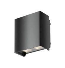 Уличный настенный светильник Maytoni Shell O570WL-L20B3K