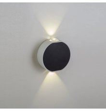 Уличный настенный светильник AM Group AM306-2X3 W WH+BK 4000K