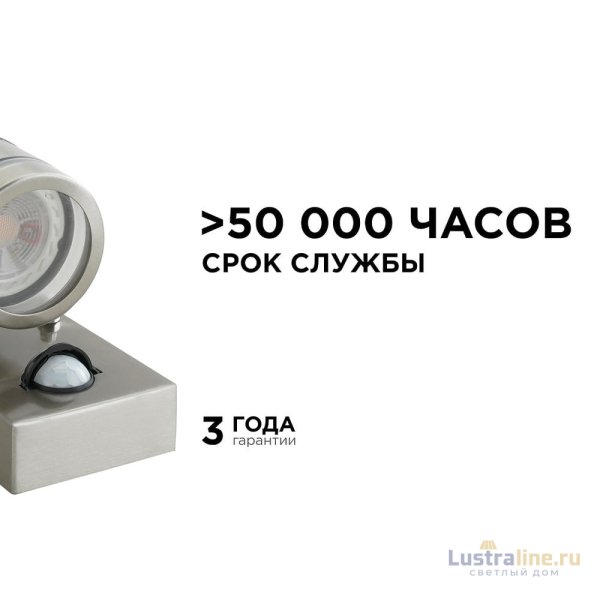 Уличный настенный светильник Apeyron Chrome 11-113