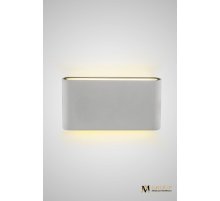 Уличный настенный светильник AM Group AM244-2Х7W WH