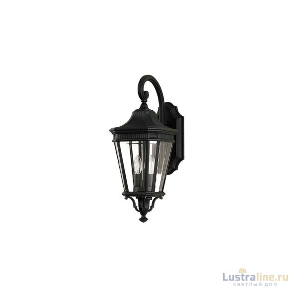 Настенный уличный светильник Feiss Cotswold lane FE-COTSLN2-M-BK Настенный уличный светильник Feiss Cotswold lane FE-COTSLN2-M-BK