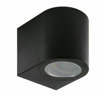 Уличный настенный светильник Uniel UUL-P51A 6W/GU10 IP65 BLACK UL-00010510