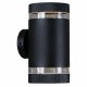 Уличный настенный светильник Reluce 86226-9.2-002CT 2*GX53 BK