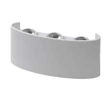 Уличный настенный светильник ЭРА WL12 WH Б0034610