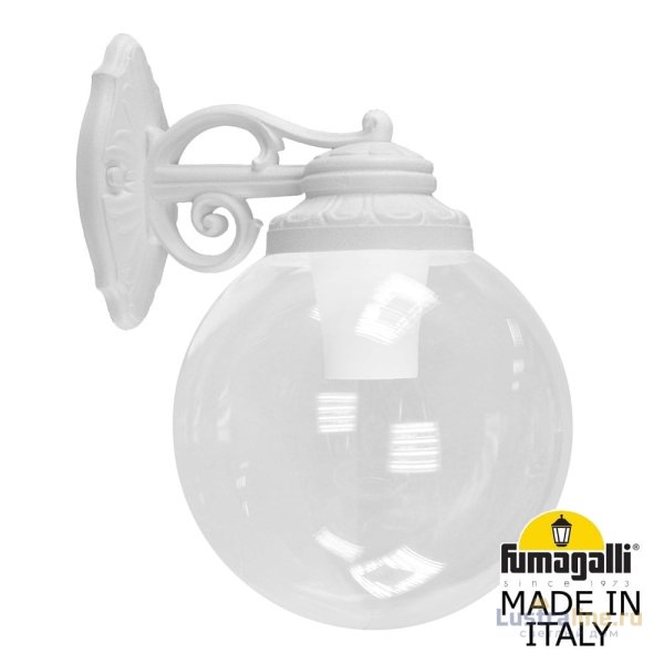 Уличный настенный светильник Fumagalli Globe 250 G25.131.000.WXF1RDN Уличный настенный светильник Fumagalli Globe 250 G25.131.000.WXF1RDN
