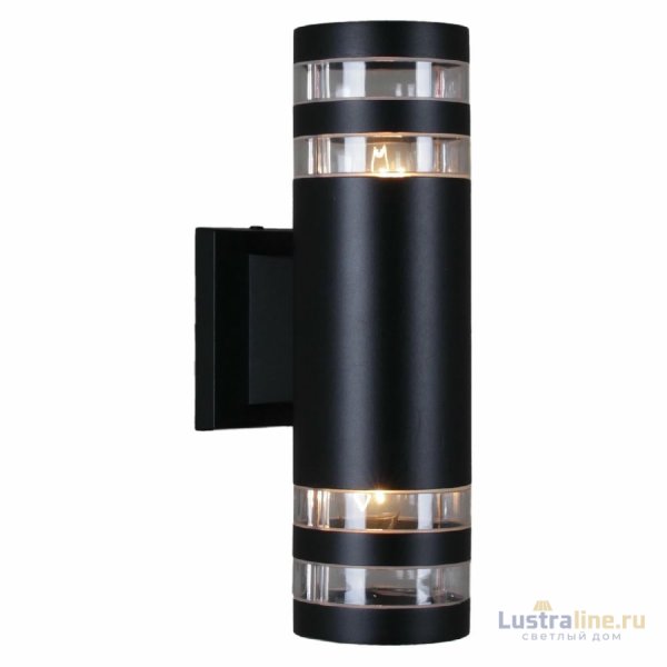 Уличный настенный светильник Reluce 86227-9.2-002CT 2*E27 BK