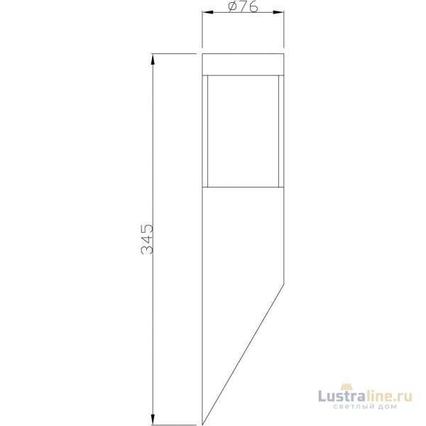 Уличный настенный светильник Deko-Light Porrima 731106