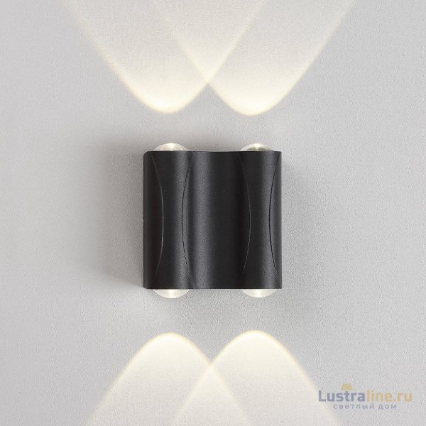 Уличный настенный светильник Crystal Lux CLT 022W2 BL 4000K Уличный настенный светильник Crystal Lux CLT 022W2 BL 4000K