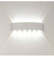 Уличный настенный светильник AM Group AM307-12X1W WH 4000K
