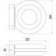 Уличный настенный светильник Deko-Light Muscae 731081