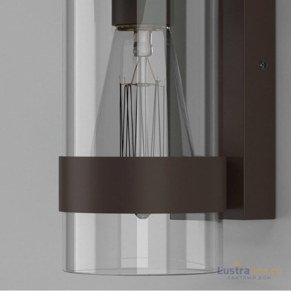 Уличный настенный светильни Elektrostandard Falcon 35167/D темно-коричневый4690389195273 a063466
