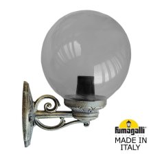 Уличный настенный светильник Fumagalli Globe 250 G25.131.000.BZF1R