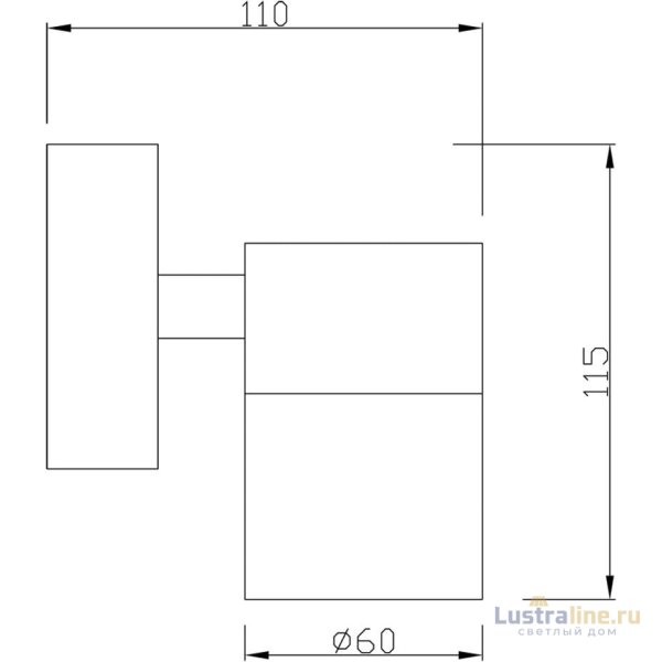 Уличный настенный светильник Deko-Light Zilly 731005