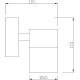 Уличный настенный светильник Deko-Light Zilly 731005