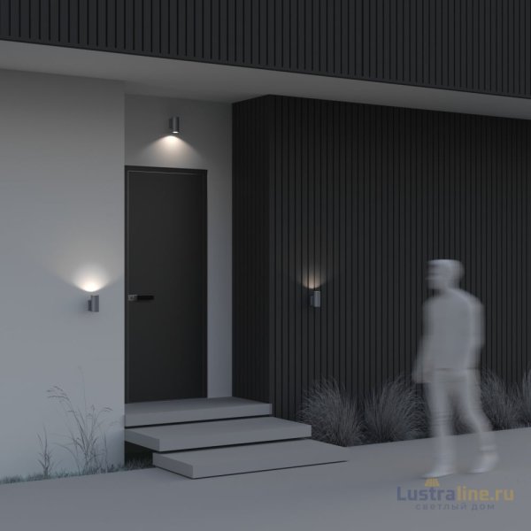 Уличный настенный светильник Maytoni Bowery O574WL-01GR Уличный настенный светильник Maytoni Bowery O574WL-01GR