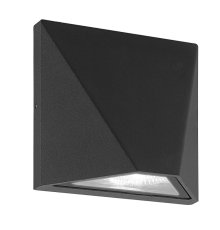 Уличный настенный светильник Uniel ULU-S50A-8W/4000K IP65 BLACK