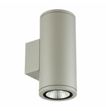 Уличный настенный светильник Uniel ULU-S22D-2x12W/2700K IP65 LIGHT GREY UL-00011084