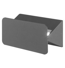 Уличный настенный светильник Uniel ULU-S35A-6W/4000K IP54 BLACK UL-00009351