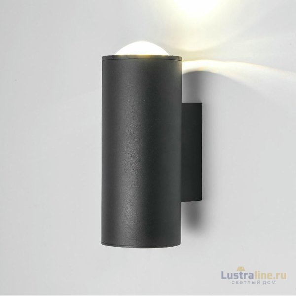 Уличный настенный светильни Elektrostandard Column 35138/U черный 4690389194566 a063022 Уличный настенный светильни Elektrostandard Column 35138/U черный 4690389194566 a063022