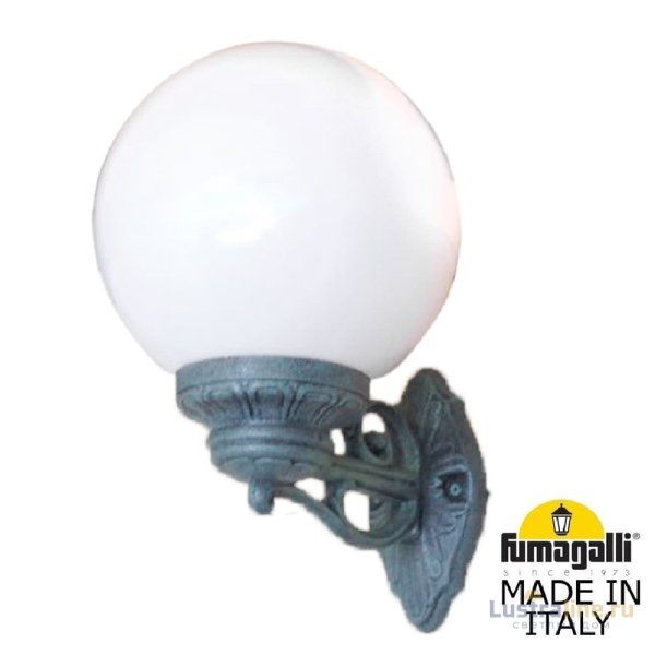 Уличный настенный светильник Fumagalli Globe 250 G25.131.000.VYF1R Уличный настенный светильник Fumagalli Globe 250 G25.131.000.VYF1R