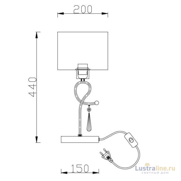 Кронштейн (UL-00003572) Uniel UFV-C01/48-250 Grey