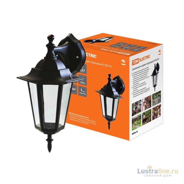 Уличный настенный светильник TDM Electric 6100-02 SQ0330-0007 Уличный настенный светильник TDM Electric 6100-02 SQ0330-0007