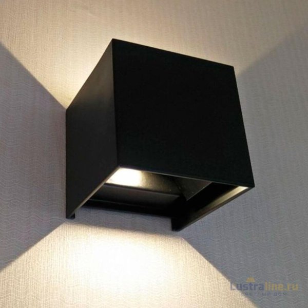 Уличный настенный светодиодный светильник Kink Light Куб 08585,19(3000K) Уличный настенный светодиодный светильник Kink Light Куб 08585,19(3000K)