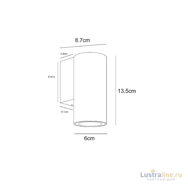 Уличный настенный светильник Arte Lamp Torcular A1807AL-1BK