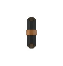 Уличный настенный светильник Quoizel Chasm QZ-CHASM-L-BKW