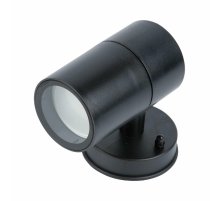 Уличный настенный светильник Uniel UUL-S21С-7W/GU10 IP65 BLACK UL-00011269