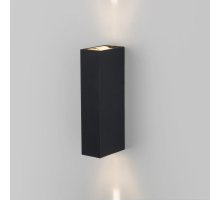 Уличный настенный светильник Elektrostandard Blaze 35136/W черный 4690389179198 a057050