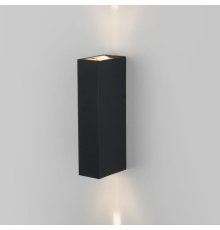 Уличный настенный светильник Elektrostandard Blaze 35136/W черный 4690389179198 a057050