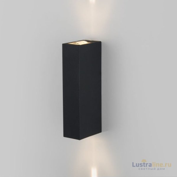 Уличный настенный светильник Elektrostandard Blaze 35136/W черный 4690389179198 a057050 Уличный настенный светильник Elektrostandard Blaze 35136/W черный 4690389179198 a057050