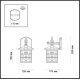 Уличный настенный светильник Odeon Light House 4042/1W