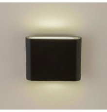 Уличный настенный светильник AM Group AM243-2X5W BK 4000K