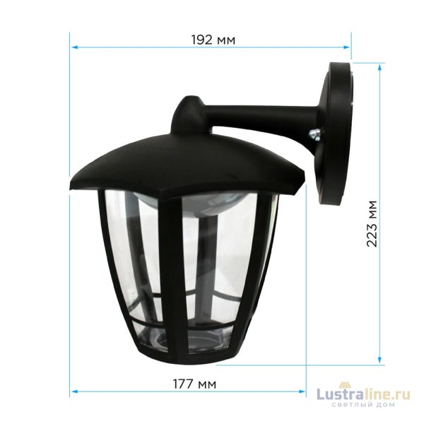 Уличный настенный светильник Apeyron Дели ДБУ 07-8-006 У1 11-191 Уличный настенный светильник Apeyron Дели ДБУ 07-8-006 У1 11-191