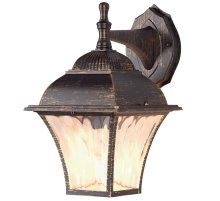 Уличный настенный cветильник Elektrostandard Apus D черное золото GL 1009D 4690389134128 Уличный настенный cветильник Elektrostandard Apus D черное золото GL 1009D 4690389134128