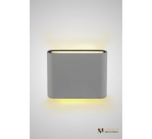 Уличный настенный светильник AM Group AM243-2X5W WH 4000K