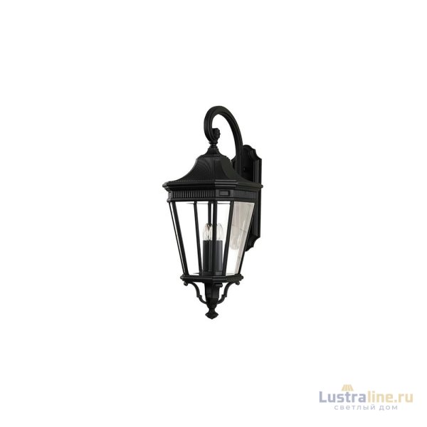 Уличный настенный светильник Feiss Cotswold lane FE-COTSLN2-L-BK